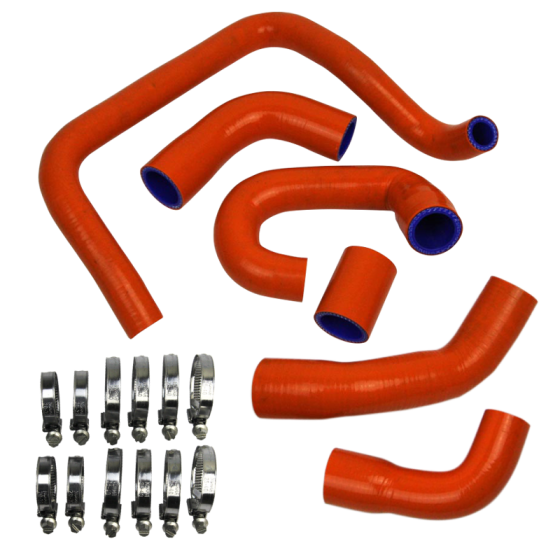 Eazi-Grip Silicone Hose and Clip Kit for KTM 990 Super Duke, orange