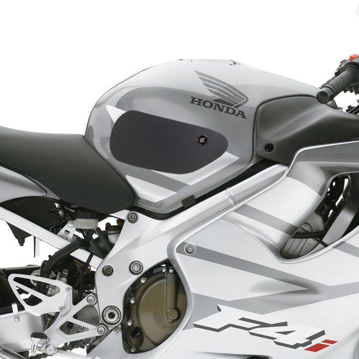 Eazi-Grip™ PRO Motorcycle Tank Grips Honda CBR900 2000-2001 Clear Black 