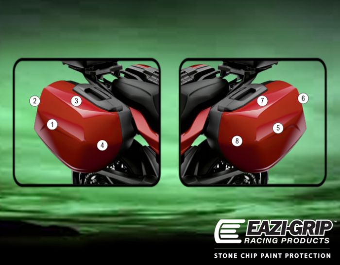 Eazi-Guard Pannier Protection Film for BMW F900XR gloss or matte