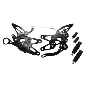 Accossato Adjustable Rearsets for BMW S1000RR  S1000R