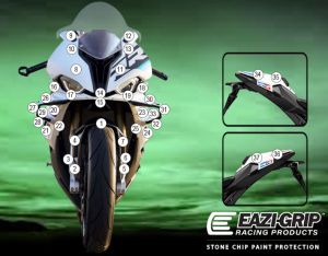 Eazi-Guard Paint Protection Film for BMW S1000RR 2023 gloss or matte