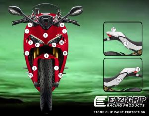 Eazi-Guard Paint Protection Film for Ducati SuperSport 2021, gloss or matte