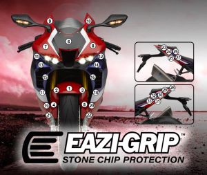 Eazi-Guard Paint Protection Film for Honda CBR1000RR-R 2020, gloss or matte