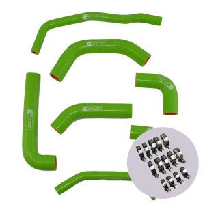Eazi-Grip Silicone Hose and Clip Kit for Kawasaki ZX-10R 2016 - 2019, green