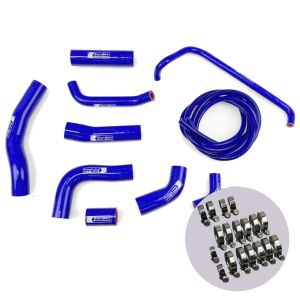 Eazi-Grip Silicone Hose and Clip Kit for Yamaha YZF-R6, blue