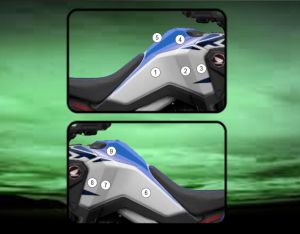 Eazi-Guard Tank Protection Film for Honda Africa Twin, gloss or matte