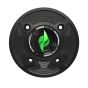 Accossato Fuel Cap Quick Action for Kawasaki ZX-10R ZX-6R Z1000 H2 Versys green