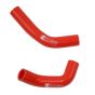 Eazi-Grip Silicone Hose and Clip Kit for Kawasaki Ninja 650 ER-6 2006 - 2017, red