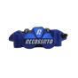 Accossato Radial Brake Caliper Forged Monoblock 108 mm aluminium pistons blue anodised right only