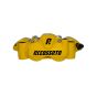 Accossato Radial Brake Caliper Forged Monoblock 108 mm aluminium pistons yellow painted right only