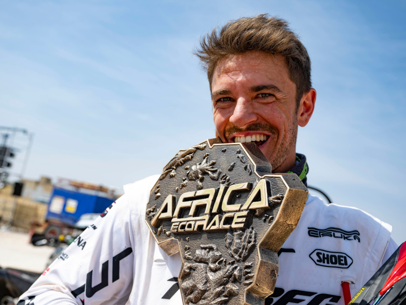 Jacopo Cerutti wins Africa Eco Race 2024 with Sprint Filter T12