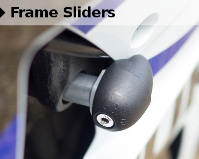 GBRacing Frame Sliders