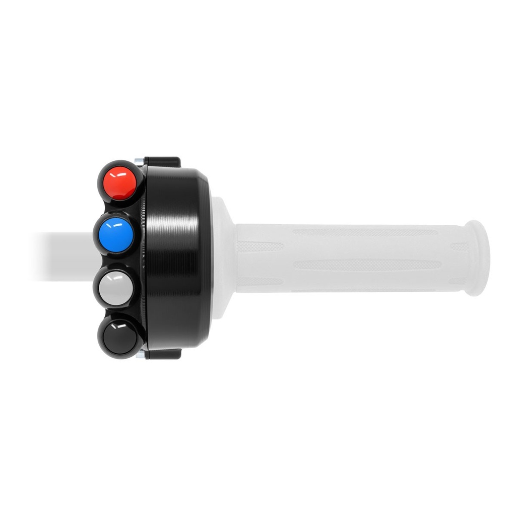 [JPCOBM008] Jetprime Throttle Cover with Handlebar Switch for BMW S 1000 RR (Black) - image 5