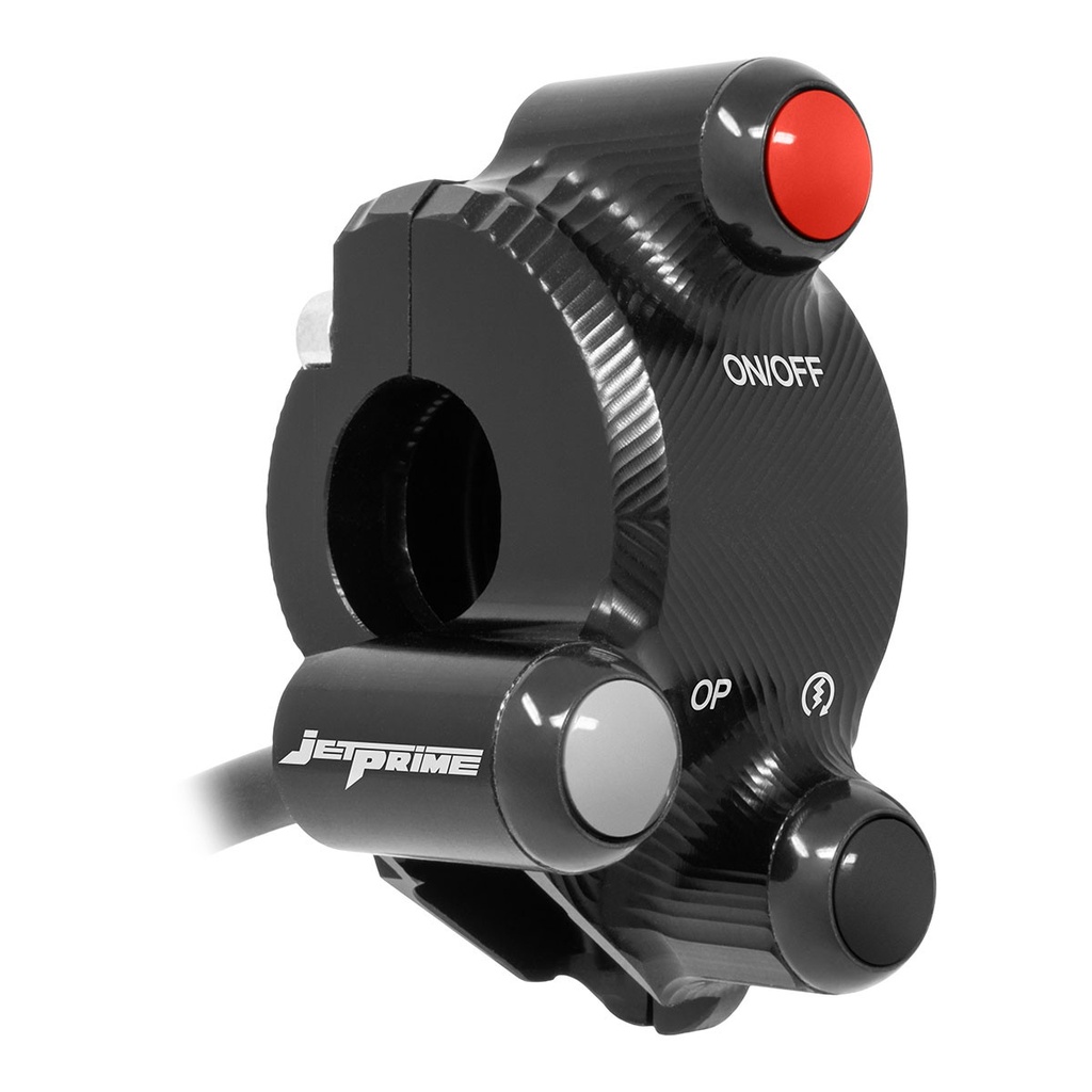 [JPCOMV002-004] Jetprime Throttle Cover with Handlebar Switch for MV Agusta F3 800 - image 1