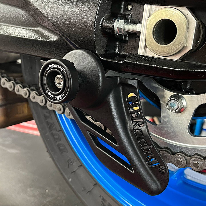 [CGA18-GBR-SET-009] GBRacing Lower Chain Guard 8mm Paddock Stand Bobbin Assembly for Suzuki GSX-8R - image 2