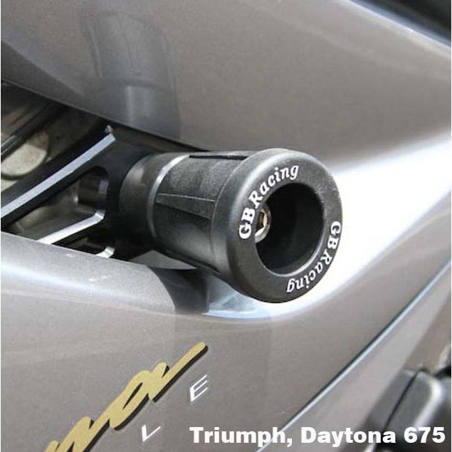 [CP675NSAS-GBR] GBRacing Frame Slider LHS Assy for Triumph Daytona 675 Street Triple / R - image 1