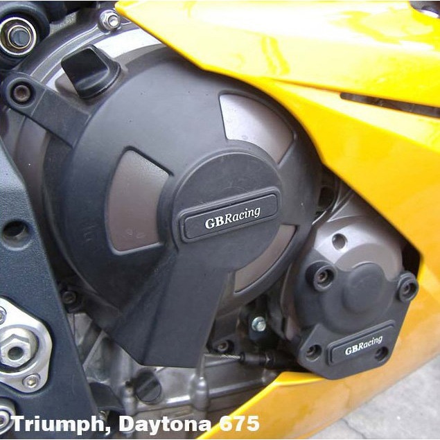 [EC-D675-3-GBR] GBRacing Pulse / Timing Cover for Triumph Daytona 675 Street Triple / R - image 1