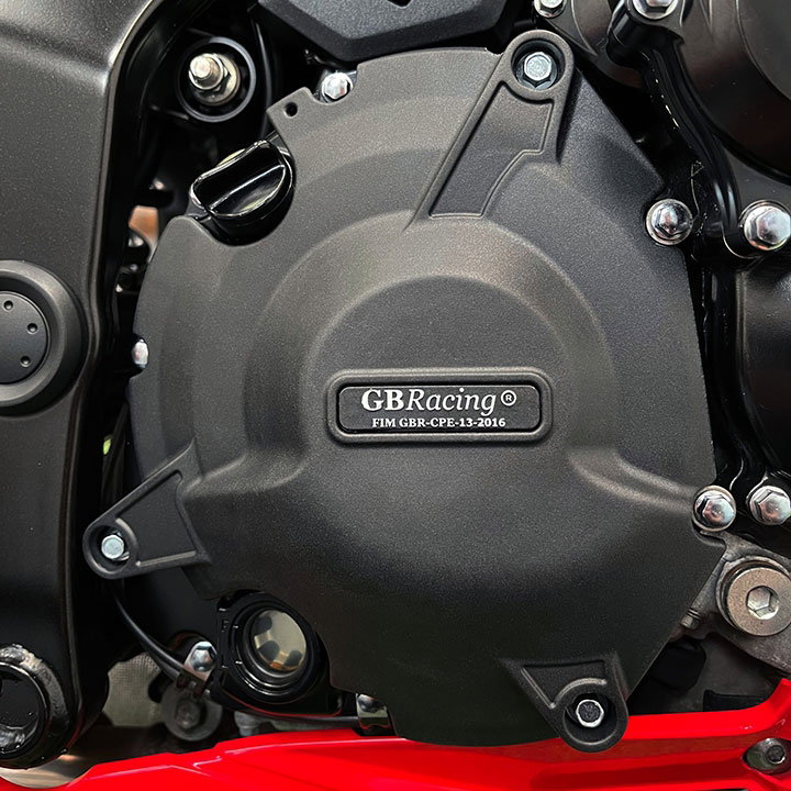 [EC-GSXS750-L7-2-GBR] GBRacing Clutch Case Cover for Suzuki GSX-S750 - image 1