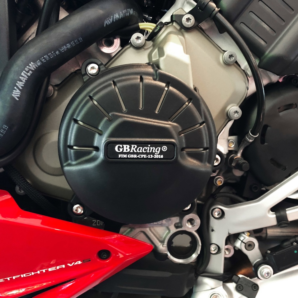 [EC-V4S-SF-2020-SET-GBR] GBRacing Engine Case Cover Set for Ducati Streetfighter V4 2020 - 2022 - image 1