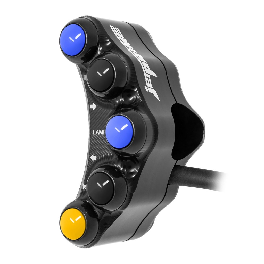 [JPPLS001-007] Jetprime LHS Handlebar Switch for MV Agusta F4 (Black) - image 1