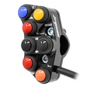 [JPPSDU005-010] Jetprime LHS Handlebar Switch for Ducati Hyperstrada 821 (Black) - image 1