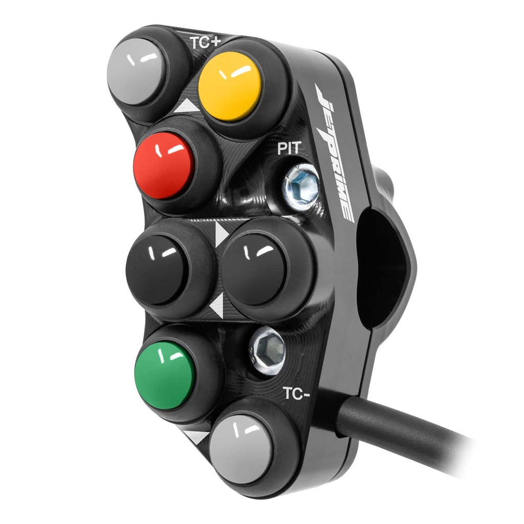 [JPPSRAP660-001] Jetprime LHS Race Handlebar Switch for Aprilia RS 660 (Black) - image 1