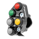 [JPPSRAP009TC-002] Jetprime LHS Race Handlebar Switch for Aprilia Tuono V4 (Black) - image 1