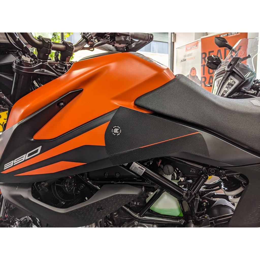 [SIL516BL] Eazi-Grip Silicone Tank Grips for KTM 390 Adventure - image 1