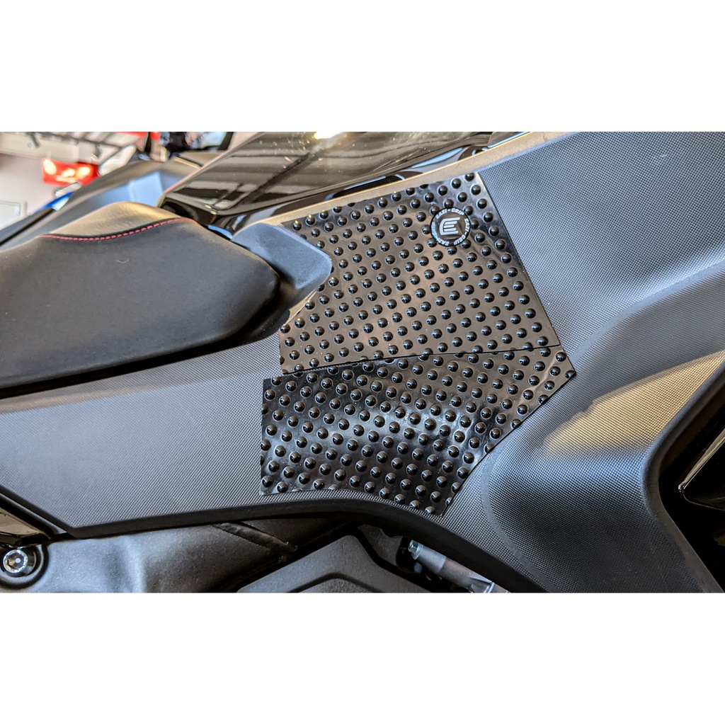 [PRO356BL] Eazi-Grip PRO Tank Grips for Honda NT1100, clear or black (Black) - image 1