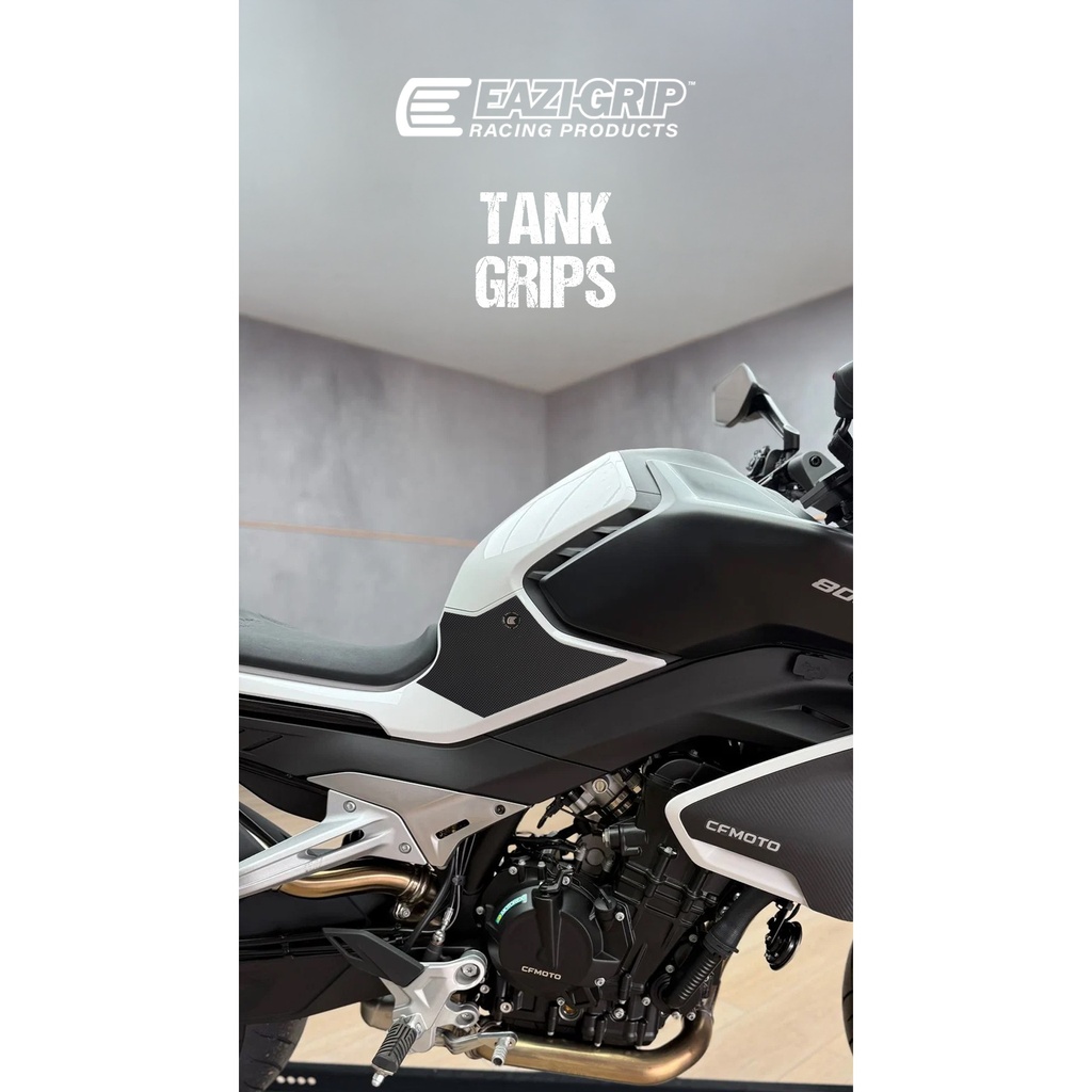[PROCF012BL] Eazi-Grip PRO Tank Grips for CFMOTO 800NK (Black) - image 1