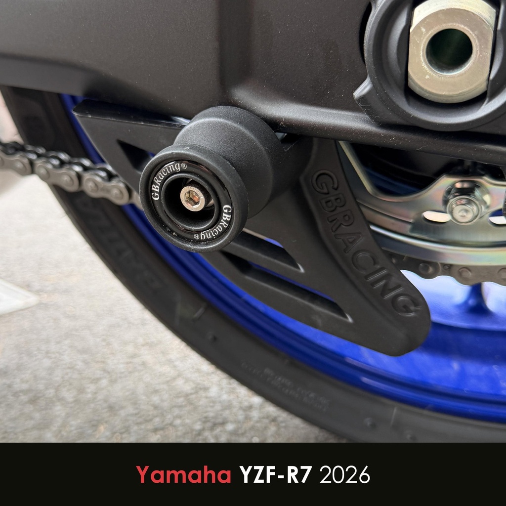 [CGA17-GBR-SET-003] GBRacing Lower Chain Guard 8mm Paddock Stand Bobbin Assembly for Yamaha YZF-R7 - image 1
