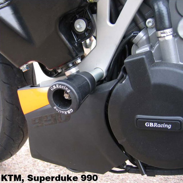 [CP-SD-2-SET-GBR-003] GBRacing Lower Frame Sliders for KTM 990 Supermoto - image 5