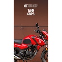 [PRO367BL] Eazi-Grip PRO Tank Grips for Honda CB125F, clear or black (Black) - image 1