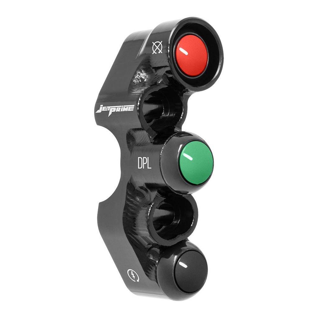 [JPPDDU020] Jetprime RHS Handlebar Switch for Ducati Panigale V4 (Black) - image 2
