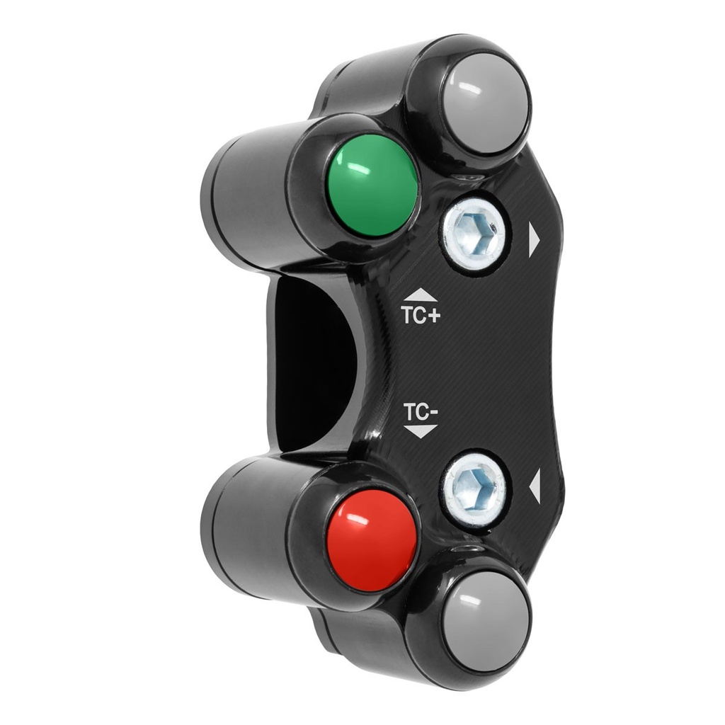 [JPPLSR046-002] Jetprime LHS Race Handlebar Switch for Aprilia Tuono 457 (Black) - image 2
