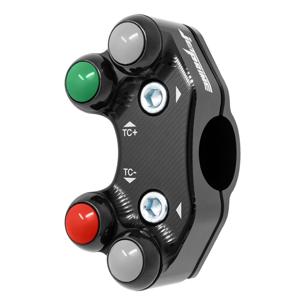 [JPPLSR046-003] Jetprime LHS Race Handlebar Switch for Aprilia Tuono 660 (Black) - image 1