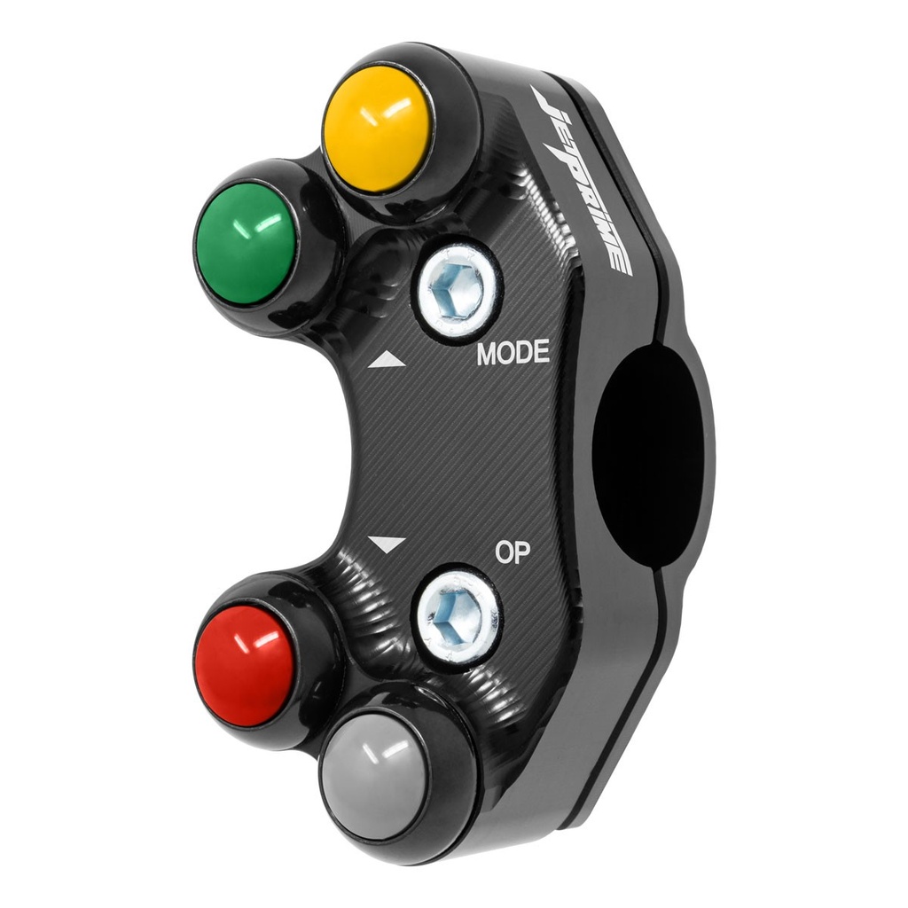 [JPPLSR055] Jetprime LHS Race Handlebar Switch for Suzuki GSX-8  / R  / S (Black) - image 1