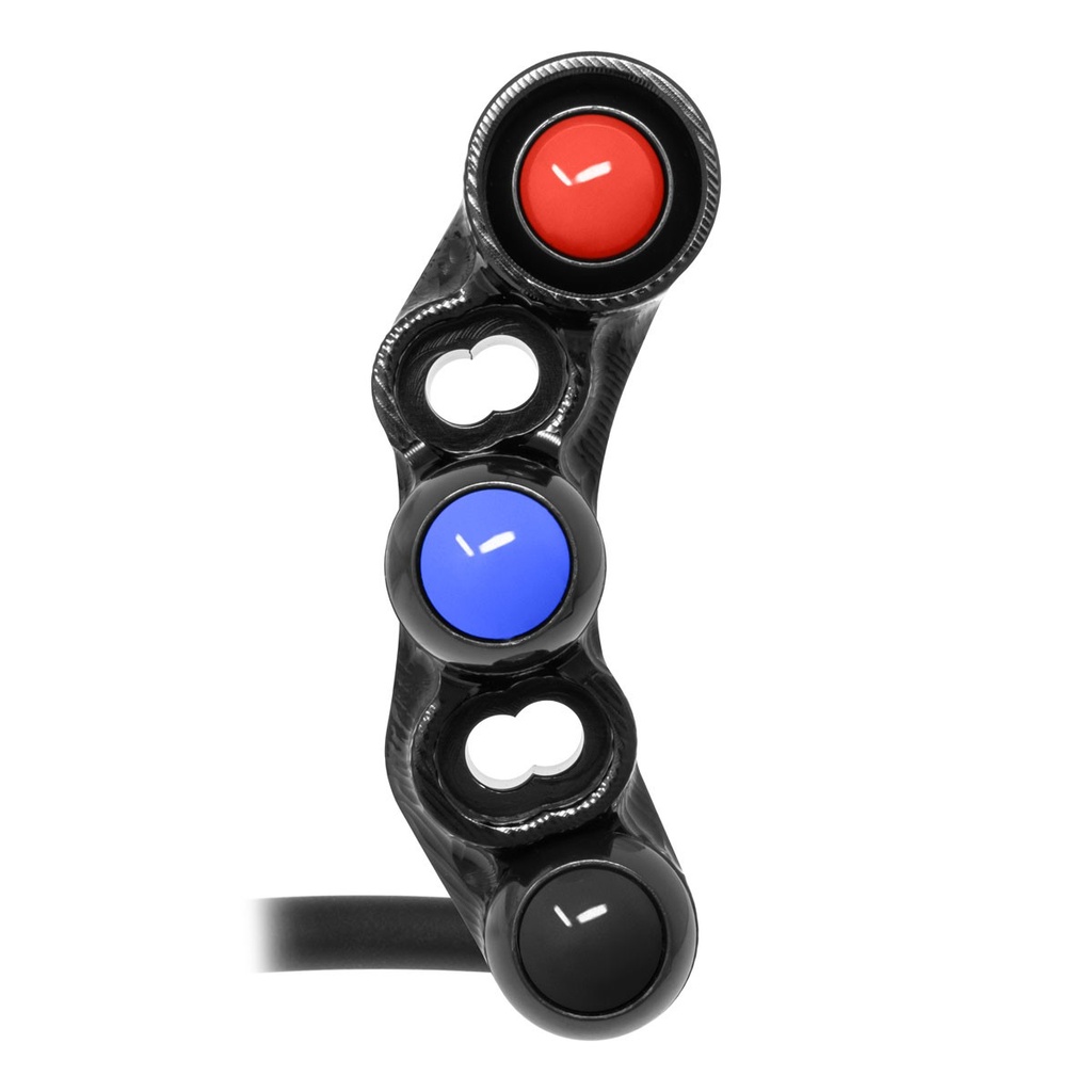 [JPPDKA044] Jetprime RHS Handlebar Switch for Kawasaki Ninja ZX-6R, choice of colours (Black)
