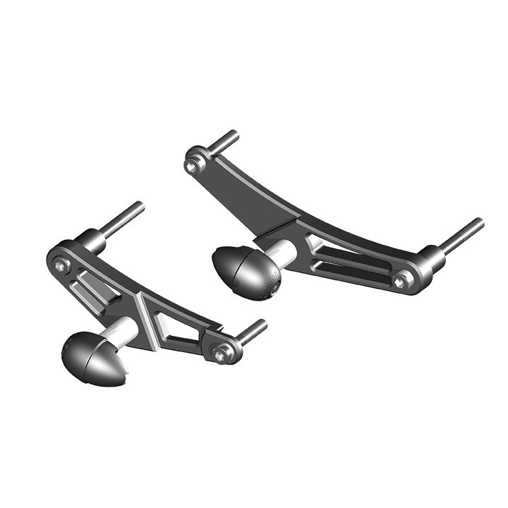 [FS-675-2006-CS-S] GBRacing Street Bullet Frame Sliders for Triumph Daytona 675 Street Triple