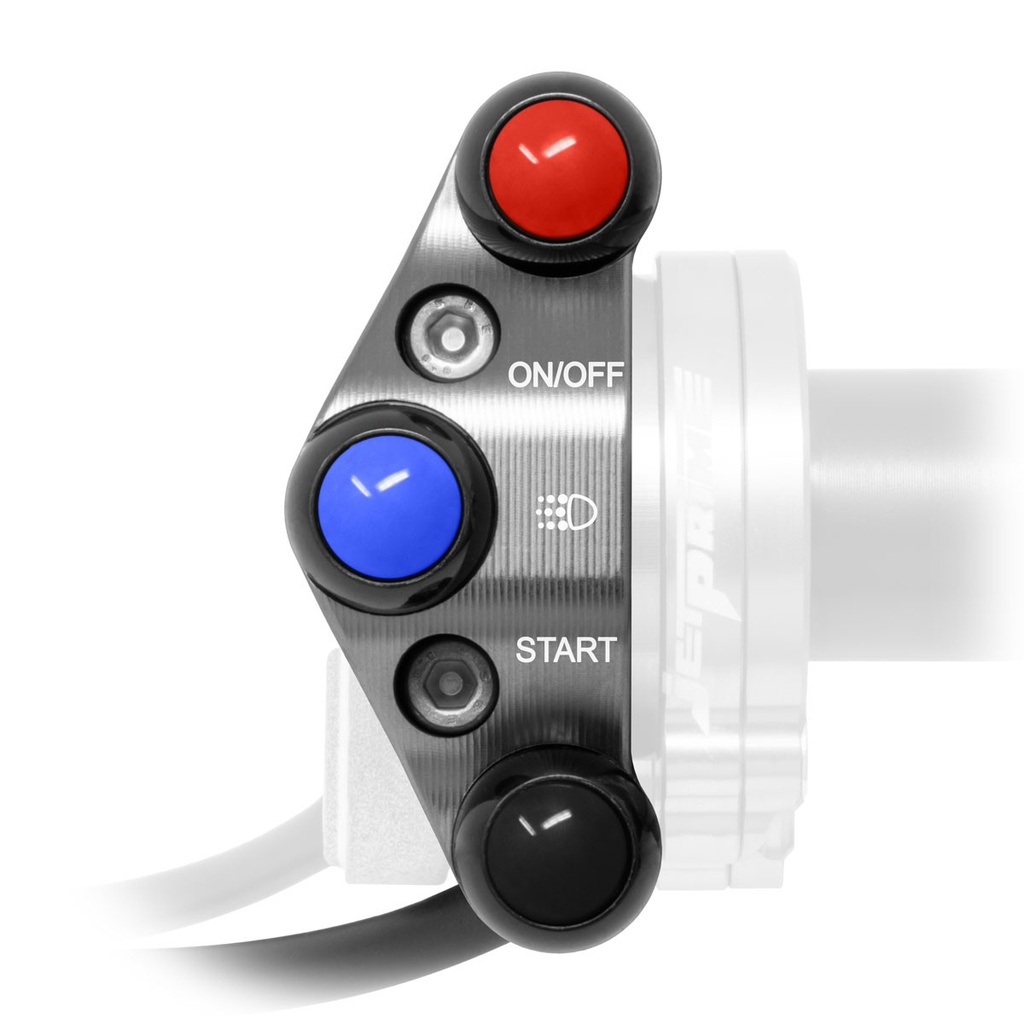 [JPPDRQDU006T-009] Jetprime RHS Race Handlebar Switch for Quick Throttle for Ducati Streetfighter V2