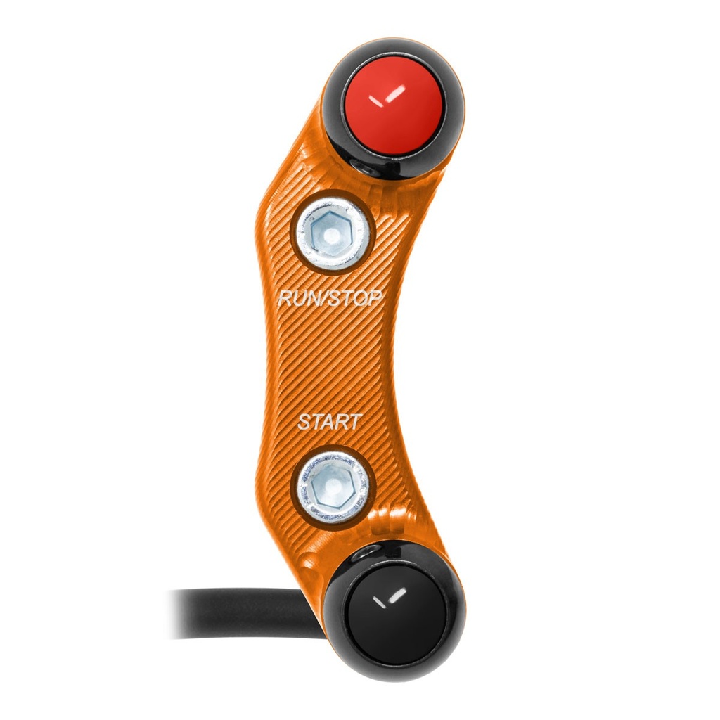 [JPPLD048O-002] Jetprime RHS Aligned Handlebar Switch for KTM 890 Adventure, choice of colours (Orange)
