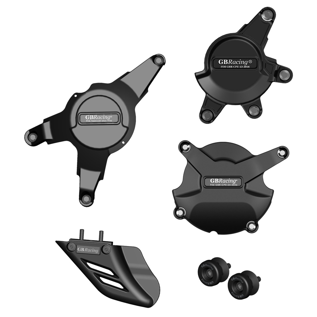 [CP-CBR1000-2008-CS-GBR] GBRacing Crash Protection Bundle for Honda CBR1000RR