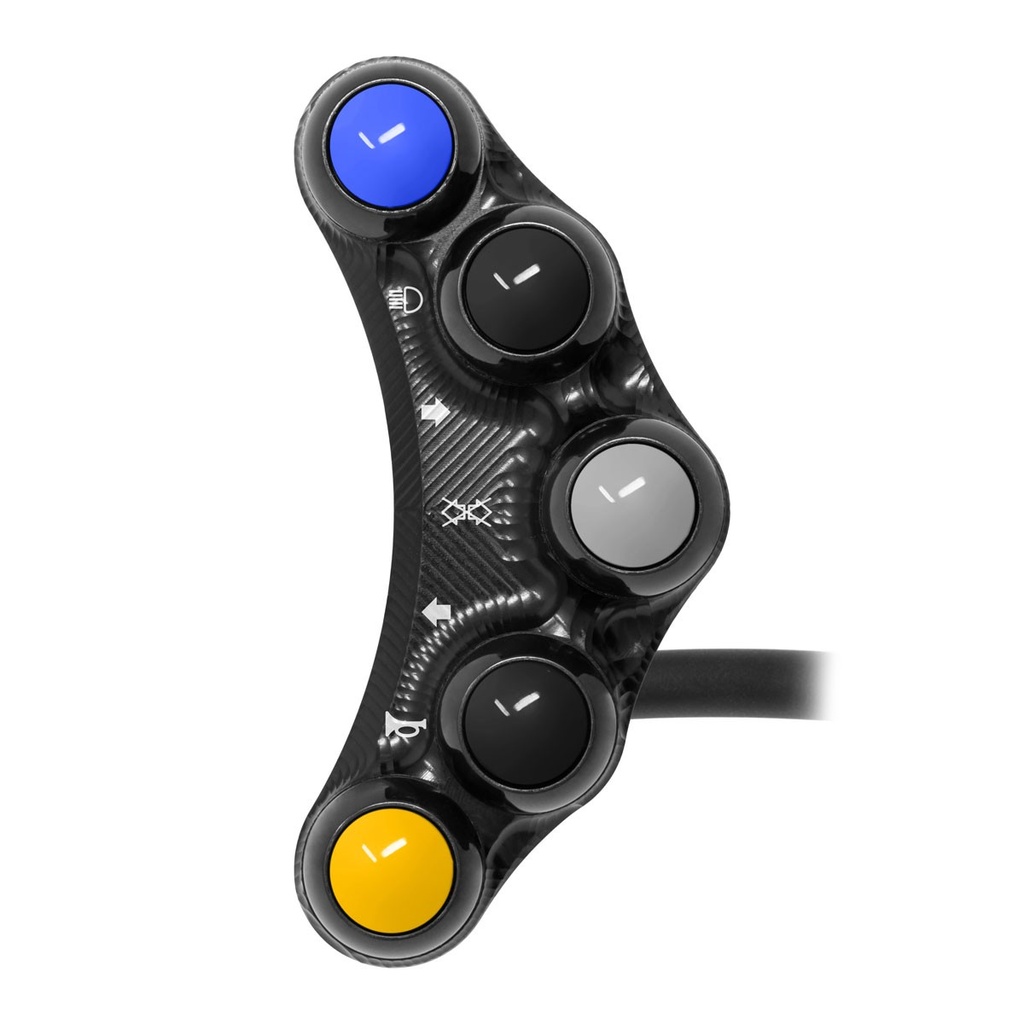 [JPPLS034] Jetprime LHS Handlebar Switch for Kawasaki Ninja H2R, choice of colours (Black)