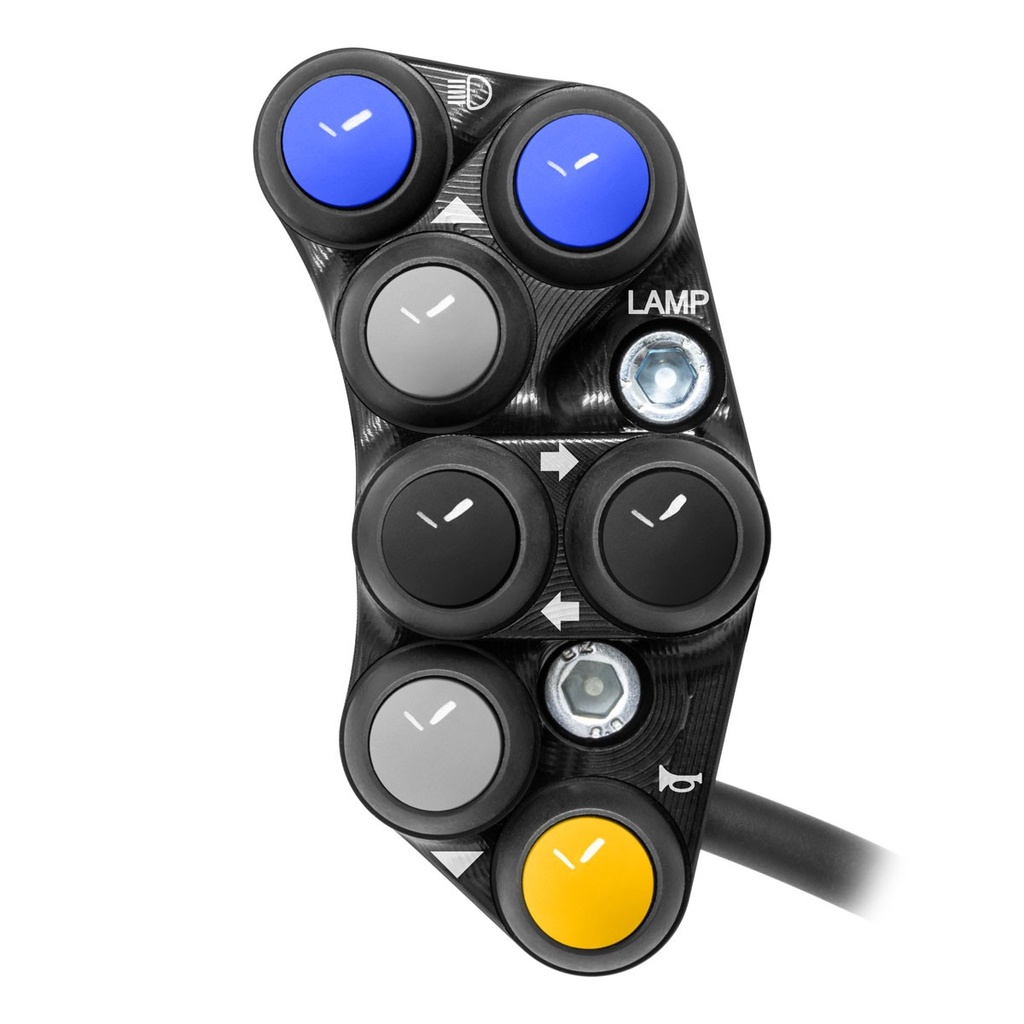 [JPPSDU007-003] Jetprime LHS Handlebar Switch for Ducati 848, choice of colours (Black)