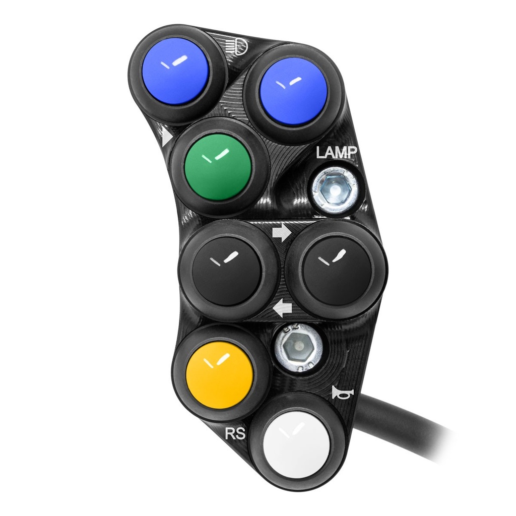 [JPPSKA054] Jetprime LHS Handlebar Switch for Kawasaki Ninja ZX-10R / R, choice of colours (Black)