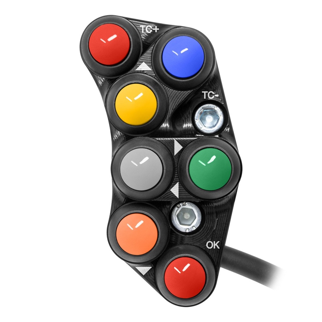 [JPPSRAP009RF-001] Jetprime LHS Race Handlebar Switch for Aprilia RSV4, choice of colours (Black)