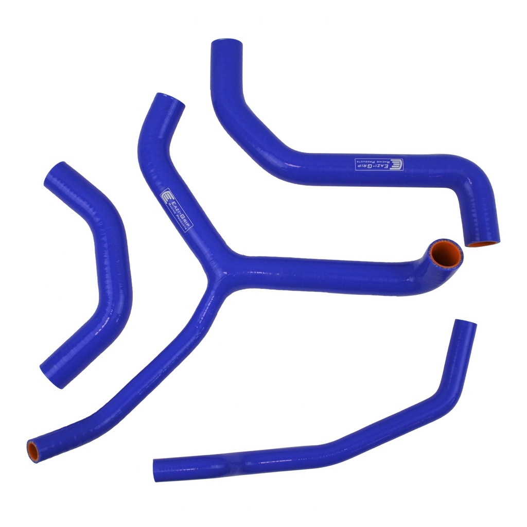 [HOSEKAW007BLUE] Eazi-Grip Silicone Hose Kit (Race) for Kawasaki ZX-10R, blue