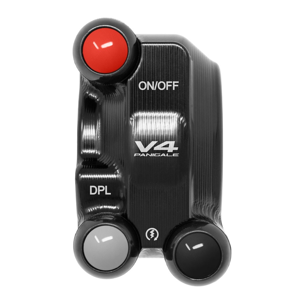 [JPCODU020] Jetprime Throttle Cover with Handlebar Switch for Ducati Panigale V4