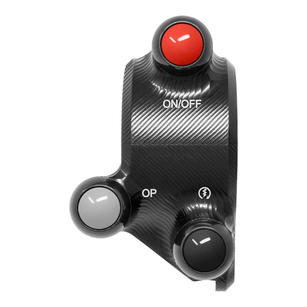 [JPCOMV002-003] Jetprime Throttle Cover with Handlebar Switch for MV Agusta F3 675