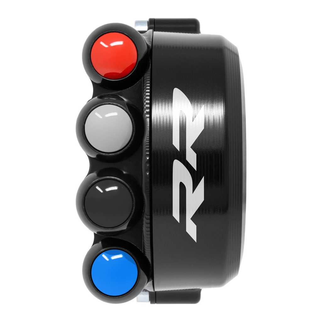 [JPCOBM008RRL] Jetprime Throttle Cover with Race Handlebar Switch for BMW S 1000 RR, choice of colours (Black)